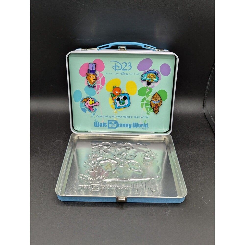 Disney D23 Fantastic Worlds 2021 Gold Member Gift Pin Adventure Full Set - Picture 6 of 13